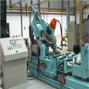 Automatic CNG Cylinder Neck Coding/Marking Machine, Seamless Oxygen Cylinders Embossing Machine
