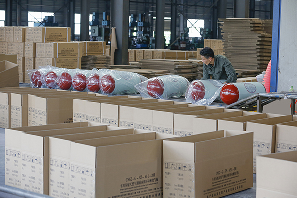 CNG cylinder package