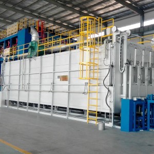 200 pcs Daily Output CNG Cylinder Heat Treatment Furnace Line