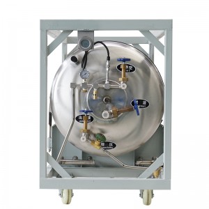 Horizontal Welded Insulated LNG Cylinders for Vehicle