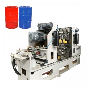 Automatic Flanging Beading Seaming Machine for 55 Gallon Standard Tight Head Steel Drum