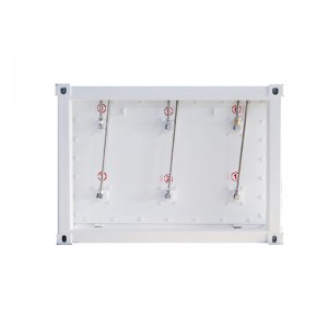 CNG/He/H2 Seamless Double Head Jumbo Cylinder Container Trailer