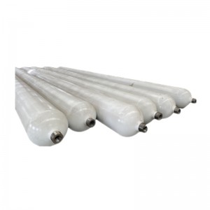CNG/He/H2 Seamless Double Head Jumbo Cylinder Container Trailer