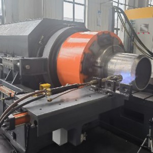 High Speed Automatic Aluminum Tube End Spinning Machine for seamless cylinder