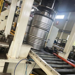 Best International Quality Vertical Type Bitumen Drums Flanging and Expanding Machine