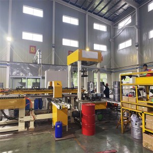 Best International Quality Vertical Type Bitumen Drums Flanging and Expanding Machine