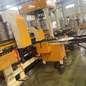 Best International Quality Vertical Type Bitumen Drums Flanging and Expanding Machine