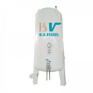 5m3 5000 Liters 1.6Mpa Vertical Cryogenic Storage Tank