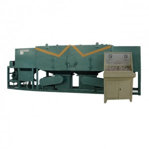 Roller conveyor sand blasting machine / shot blasting machine for LPG production