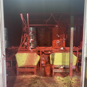 China Environment Protection Painting Robot Powder Coating Spray Booth for Steel Drum