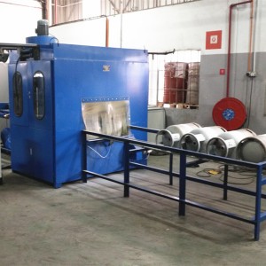 LPG Gas Cylinder Zinc Metalizing Coating Machine